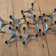 Set of 8 Nagel S22 candle holders 1960s - 1970s