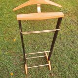 Night valet in beech and brass by Fratelli