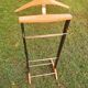 Night valet in beech and brass by Fratelli