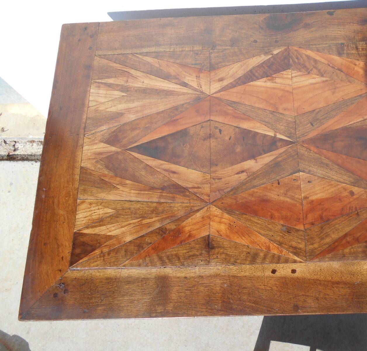 Plateau Ancien En Bois - 42 X 27 Cm - Marron - Idéal Décoration Ou Service