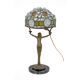 Art Nouveau French Table Lamp "Tiffany Style", 1930s