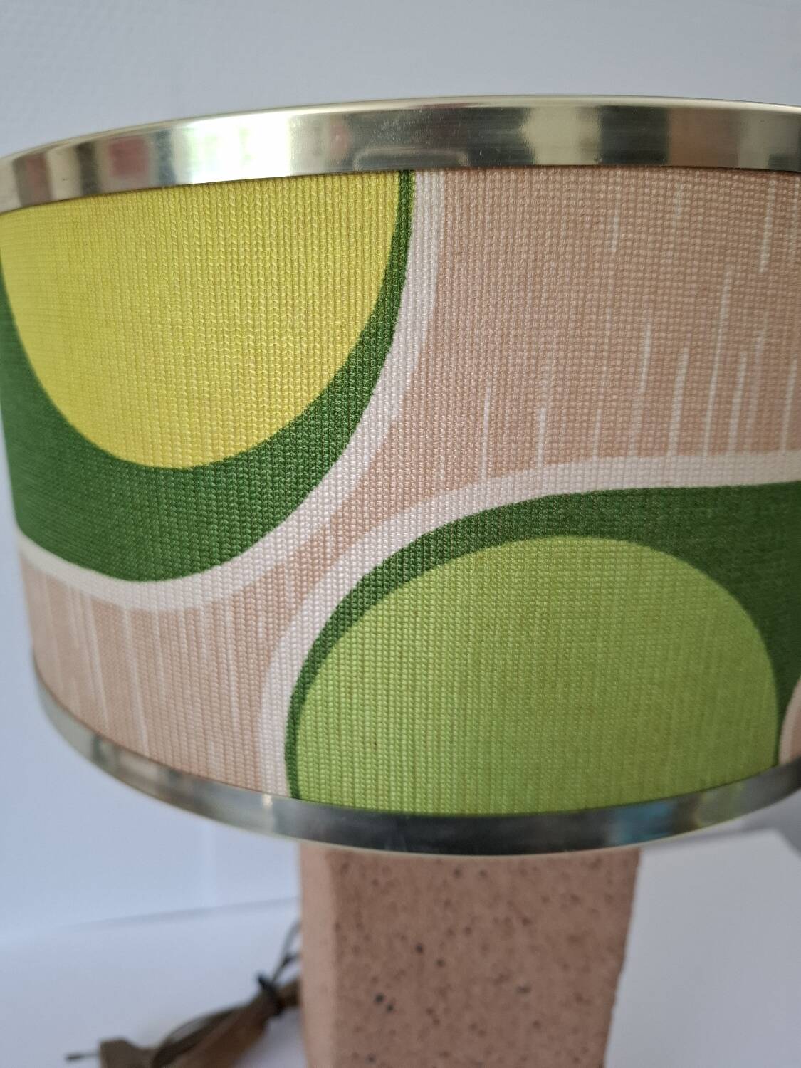 Lampe en céramique 70's