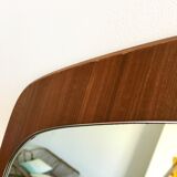 Asymmetrical Scandinavian mirror 77x37cm