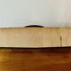 Wooden wall coat rack with vintage mirror - 6 hooks
