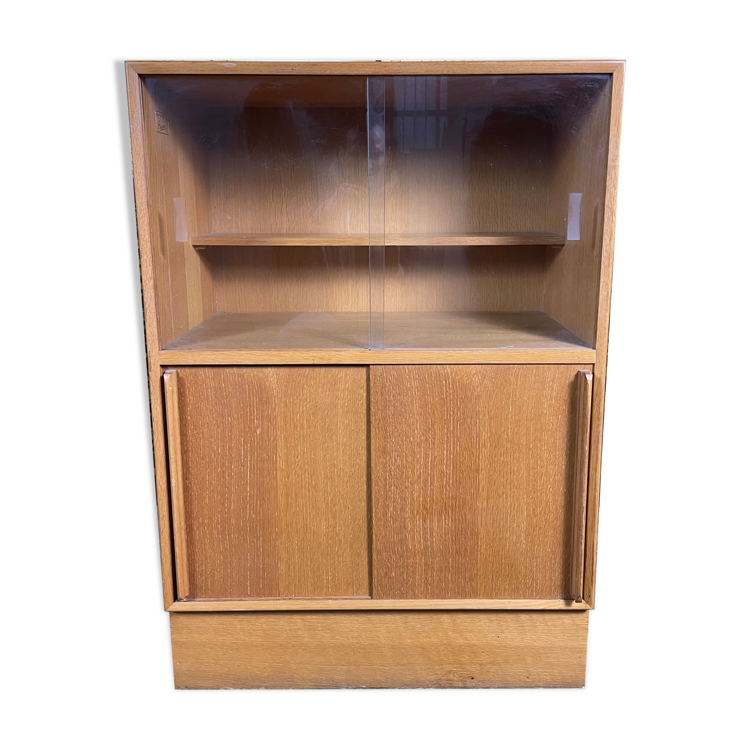Oscar style oak bookcase window cabinet by ronieck