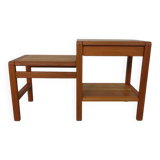 Teak Side Table with Drawer from Salling Stolefabrik Durup, 1970s