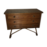 Rattan chest of drawers