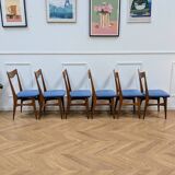 Set of 6 Scandinavian chairs