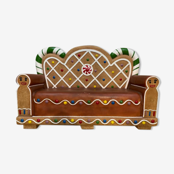 Gingerbread bench