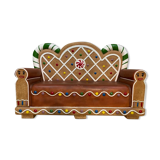Gingerbread bench