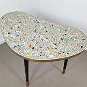 Mid-century mosaic coffee table