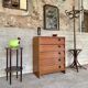 Vintage teak shoe cabinet – 1960s