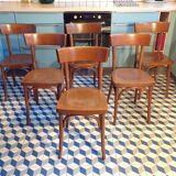 Suite 6 wooden bistro chairs