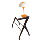 Old vintage serving table on casters by Rama Torino