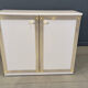 Cabinet de style Hollywood Regency, années 1980
