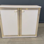 Hollywood regency style cabinet, 1980s