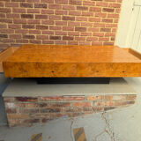 Elm burl coffee table