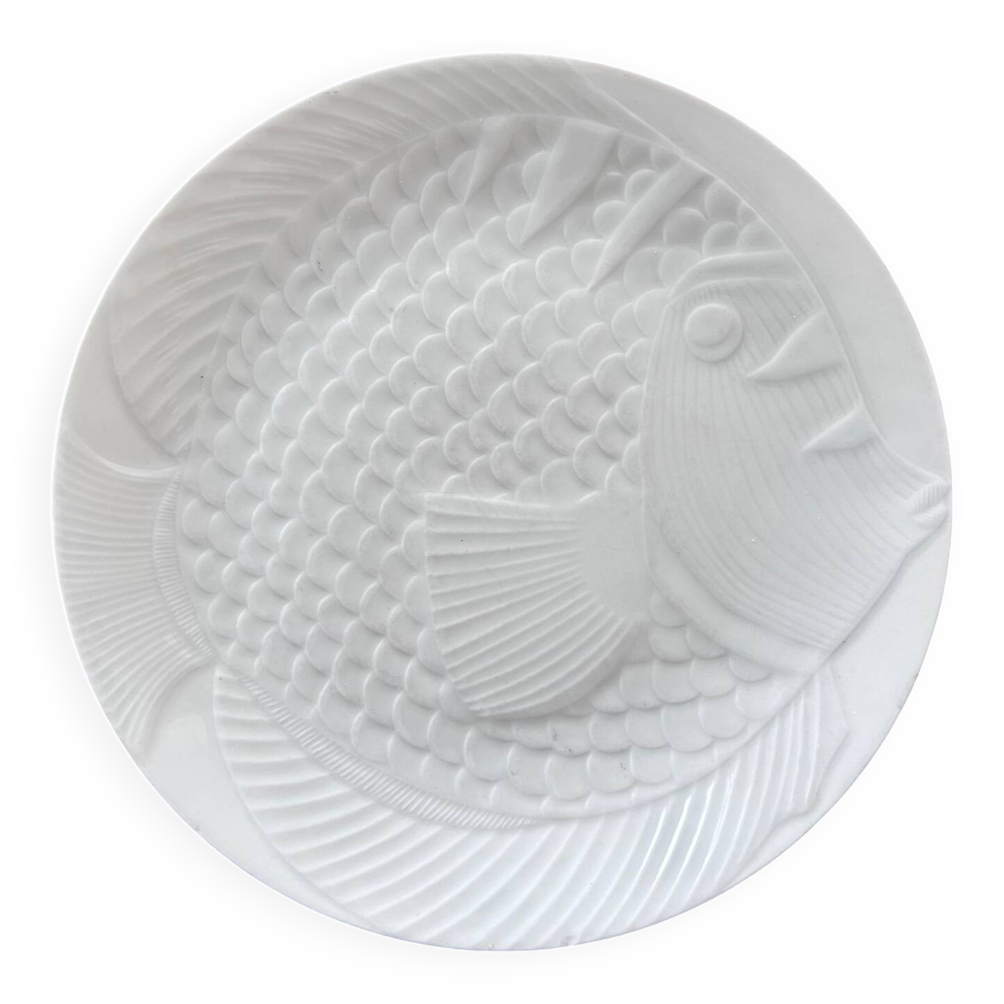 Porcelain fish dish