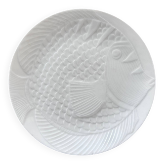 Porcelain fish dish
