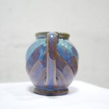 Vintage ceramic pitcher by the Denbac manufacture