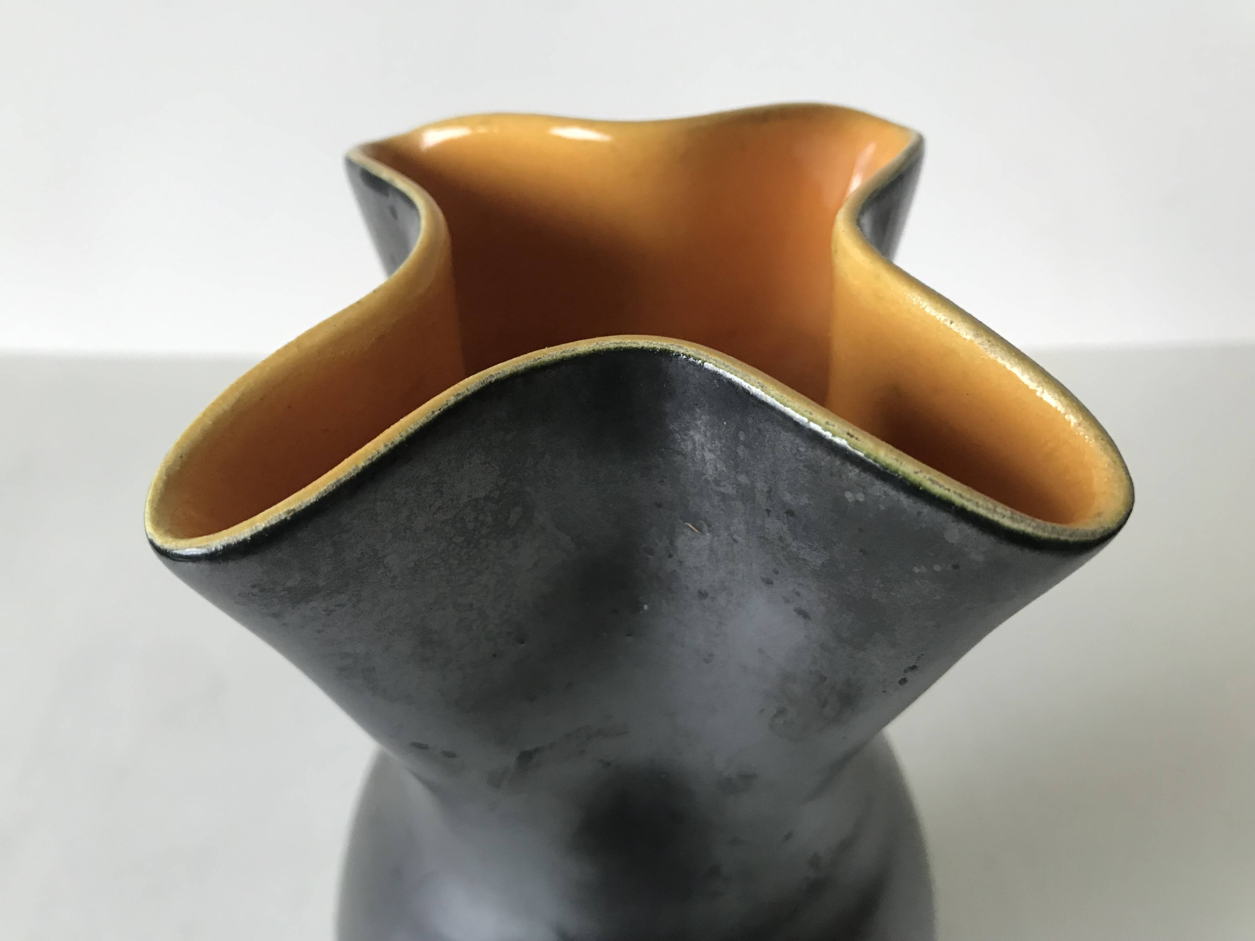 Ceramic vase from the CAB factory (Céramique d’Art de Bordeaux).