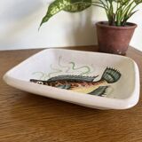 Vallauris MidCentury ceramic fish dish