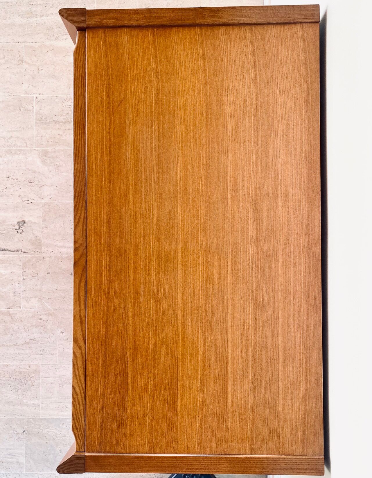 Commode moderniste années 70/80 en merisier plaqué