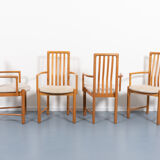 Set of 4 Danish dining chairs by Hans J. Frydendal for Boltinge Stolefabrik