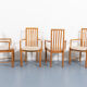 Set of 4 Danish dining chairs by Hans J. Frydendal for Boltinge Stolefabrik