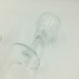 Lot of 12 crystal wine glasses