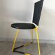 Chaises  terna par Seccose design 1985 Gaspare Cairoli