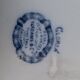 Large late 19th century English dish Tunstall W. ADAMS & Co 'Gloria'