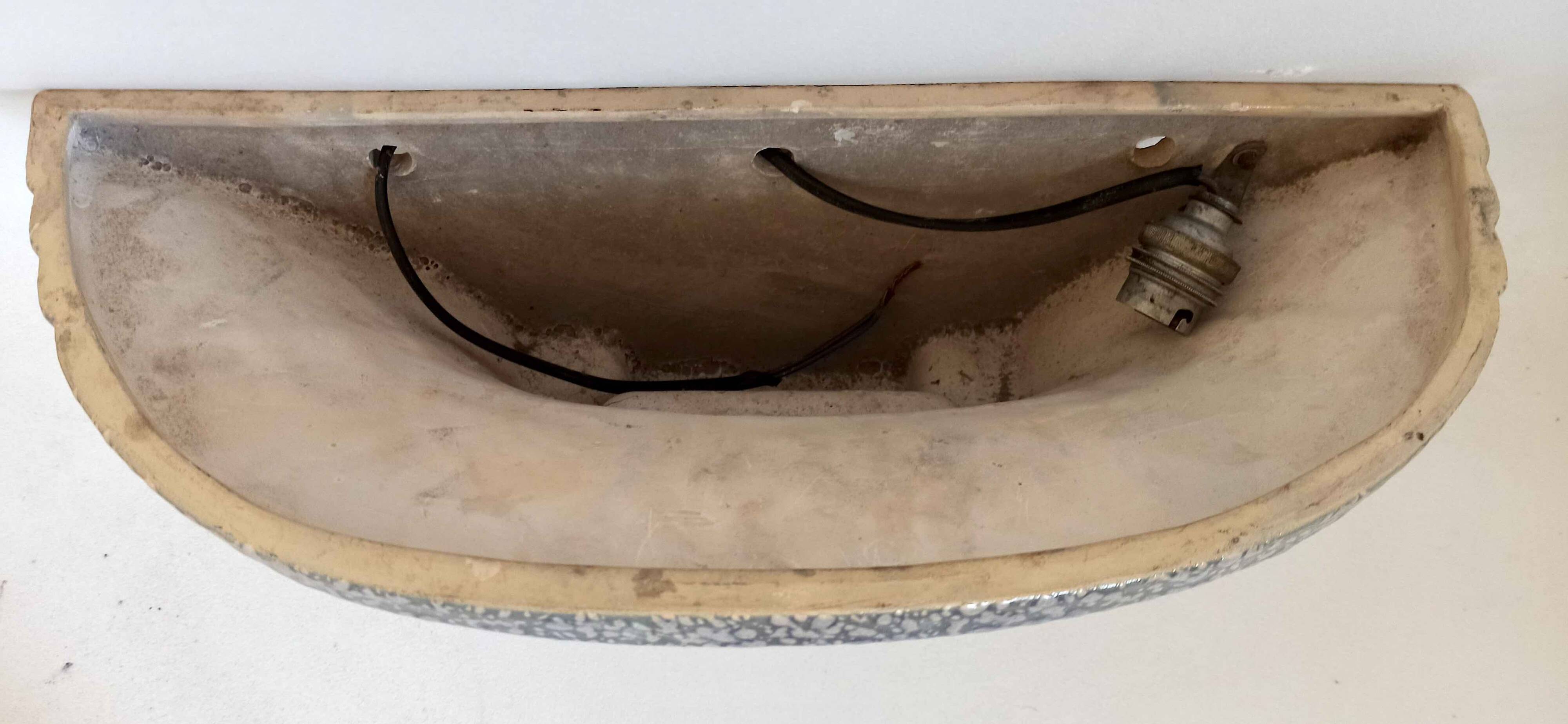 Art Deco ceramic wall light