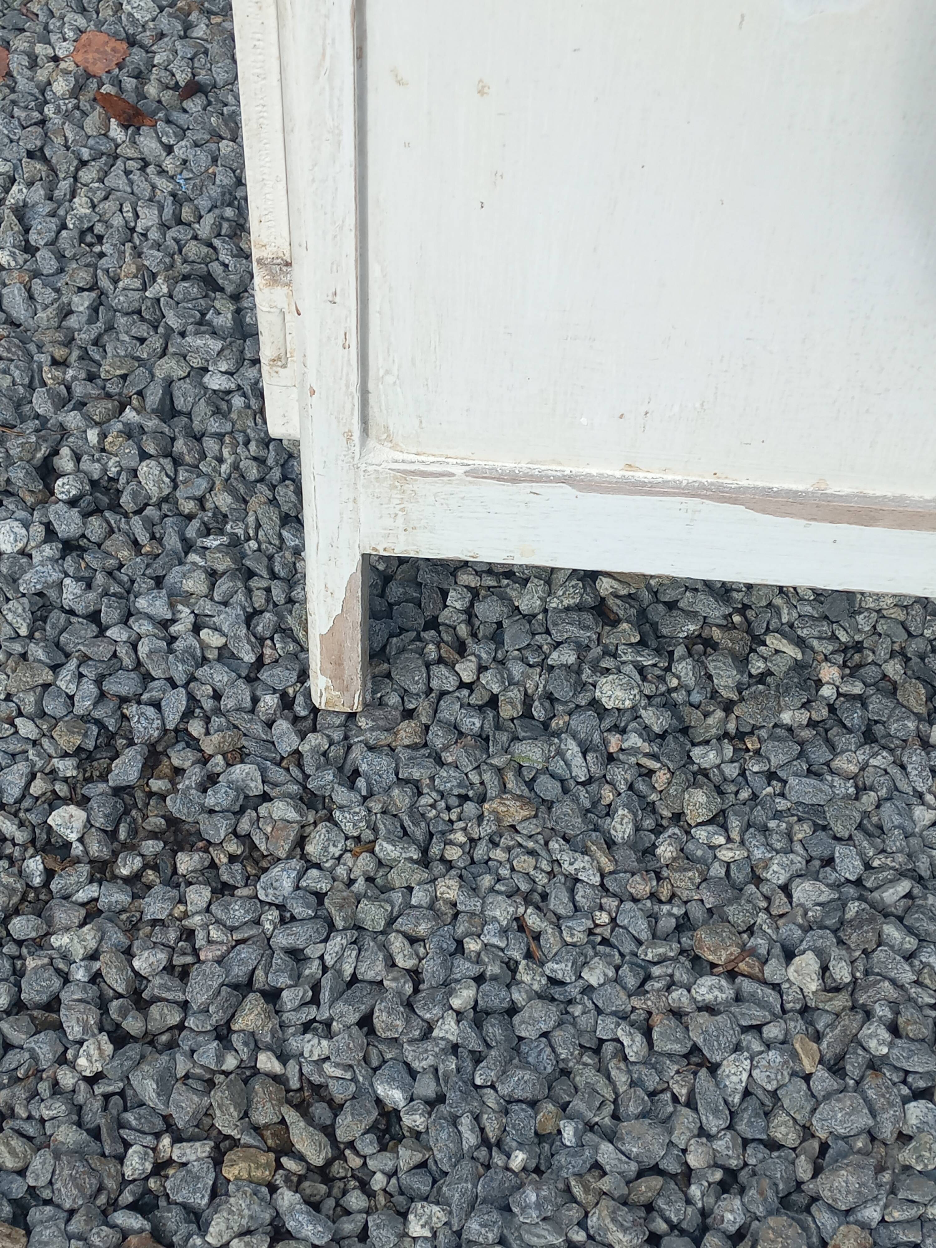 Buffet parisien patine blanche des années 50