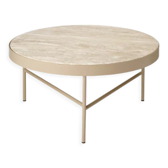 Travertine coffee table - ferm living