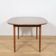Table de Salle à Manger Extensible Mid-Century par Ole Wanscher pour Poul Jeppesens Furn