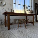 Table de ferme en chêne 2m