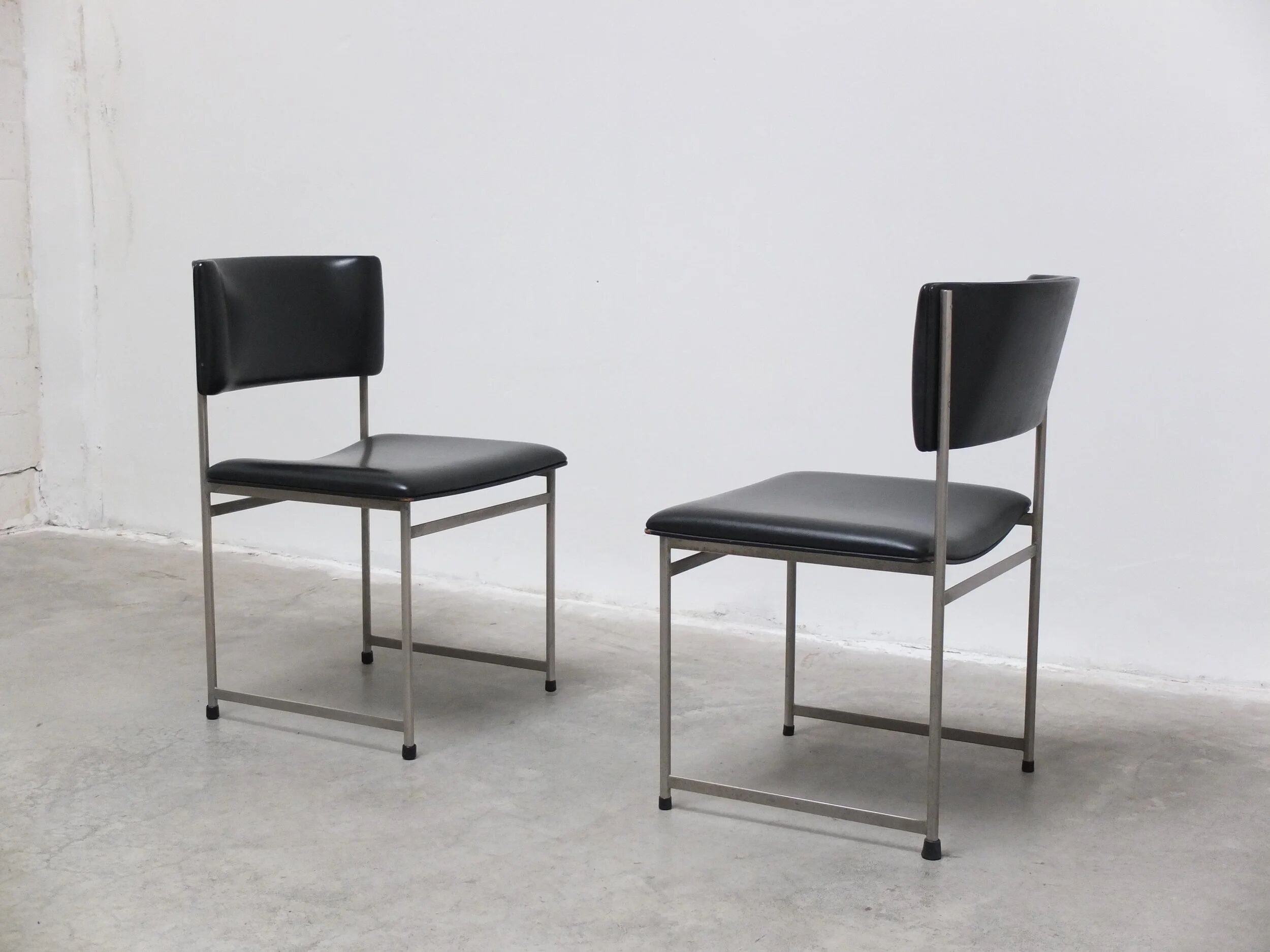 Set of 6 'SM08' dining chairs by Cees Braakman for Pastoe, 1960s