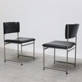 Set of 6 'SM08' dining chairs by Cees Braakman for Pastoe, 1960s