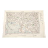 Carte ancienne Morbihan Bretagne 1936
