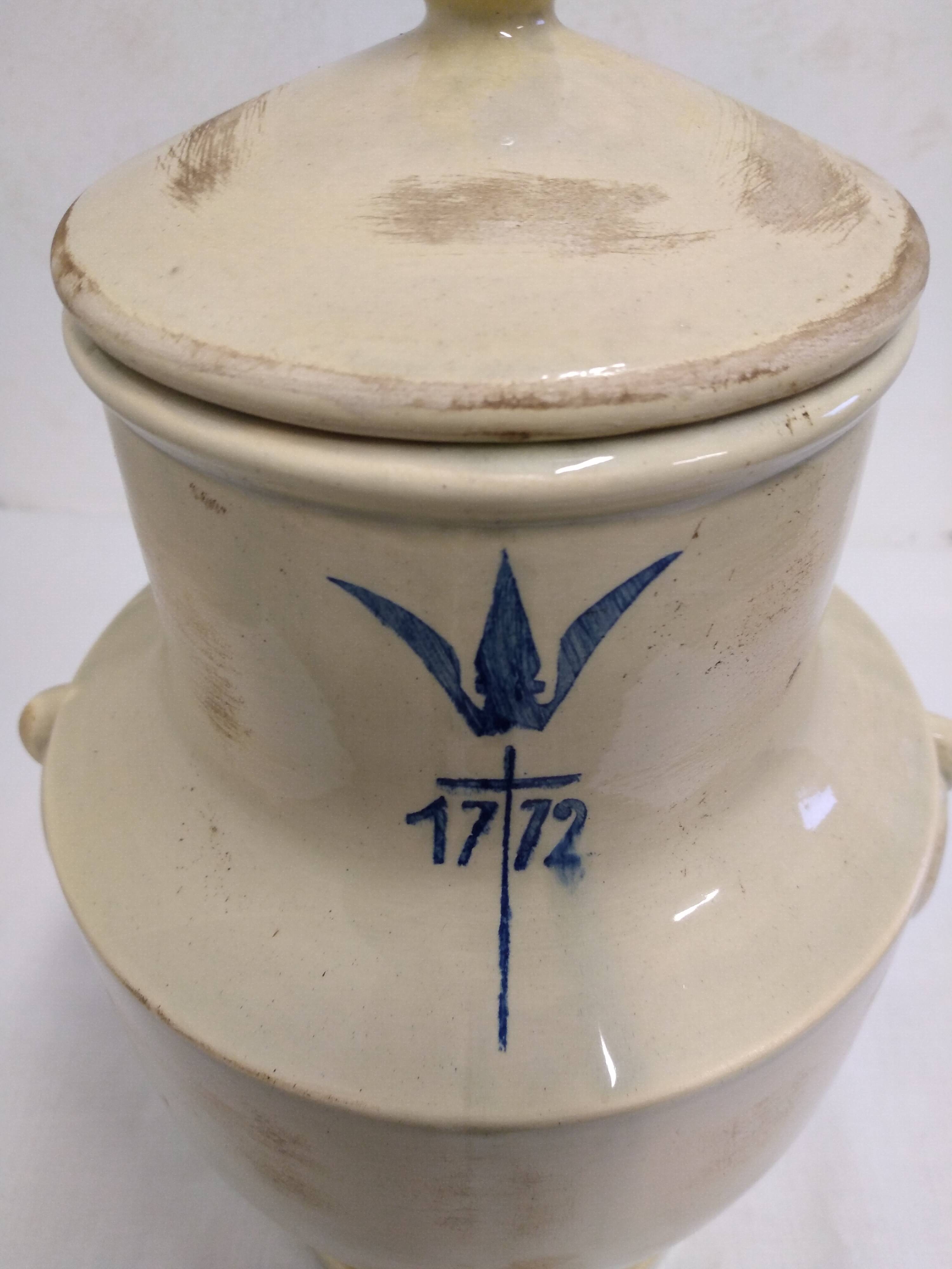 Old stoneware vinegar maker