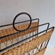 Rattan magazine holder Raoul Guys