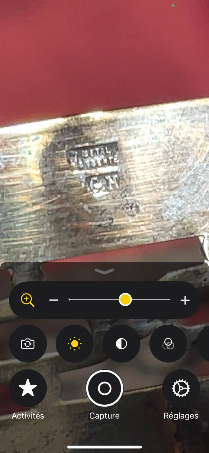 Antique sugar bowl on a stand with a lid and interior lining in velvet.