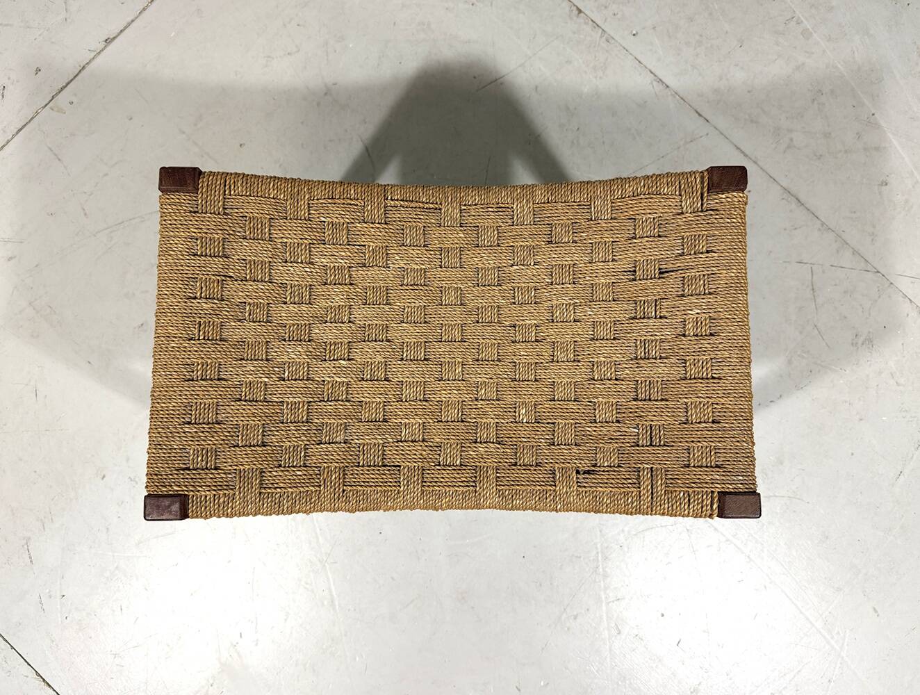 Plaited cord seat stool 1950’s