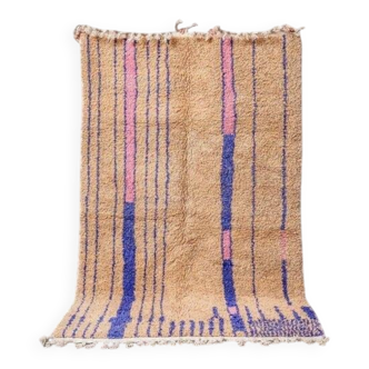 Handmade Berber rug in pure wool, size 200 x 300 cm