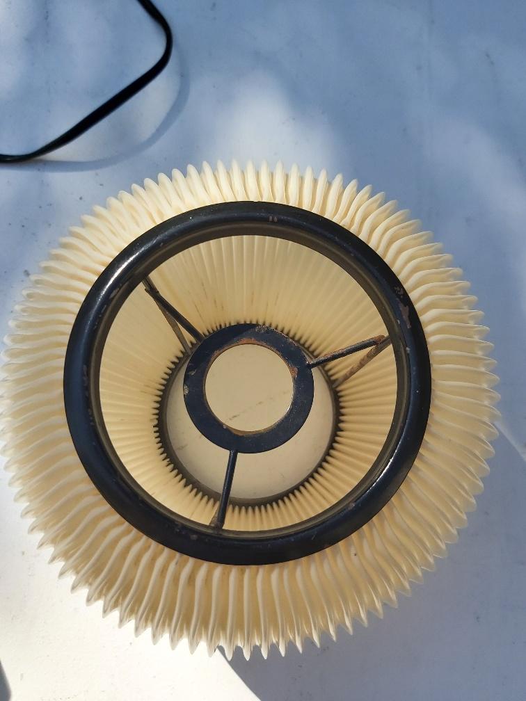 Rispal rodhoïd vintage lamp 50s