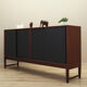 Enfilade en teck, design danois, années 1970, production: danemark