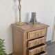 Oak and pine chest of drawers, 1950s.