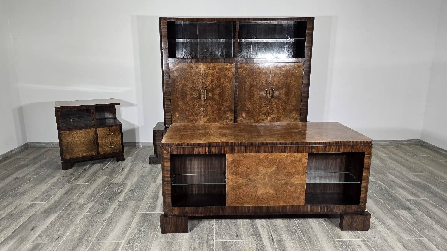 Office furniture set by Emil Gerstel