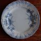 Pair of flat plates Terre de Fer "Régence" Saint-Amand & Hamage